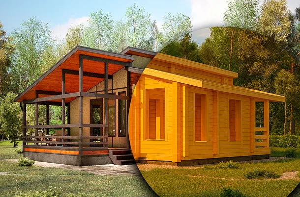 Клеёный брус