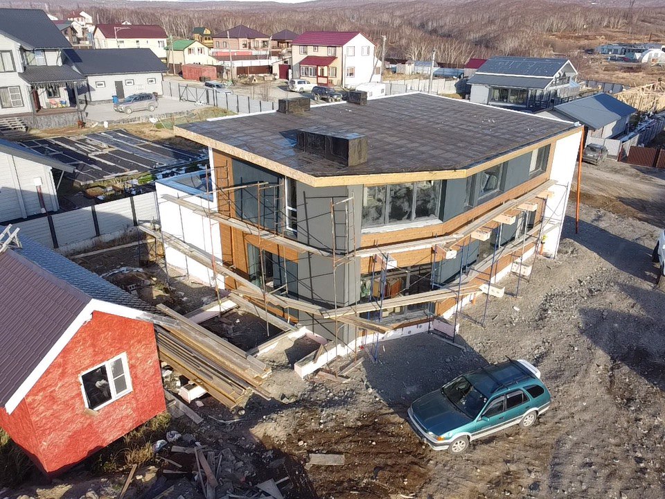 Двухэтажный коттедж